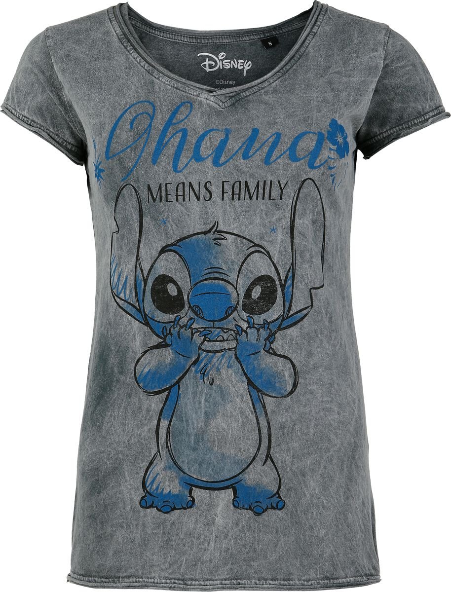 4068143279536 - Ohana T-Shirt hellgrau in XL 4068143279536 - Ohana T-Shirt hellgrau in XL