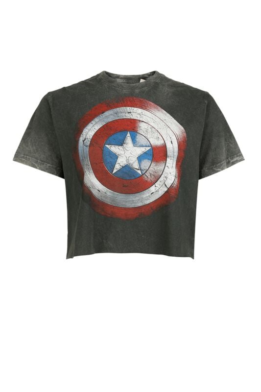 4068143283700 - Vintage Shield T-Shirt grau in XXL