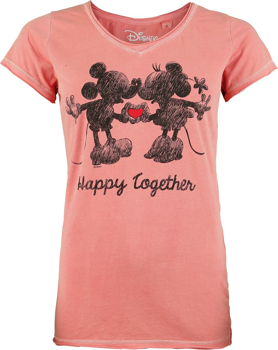 4068143284394 - Happy Together T-Shirt koralle in XXL 4068143284394 - Happy Together T-Shirt koralle in XXL
