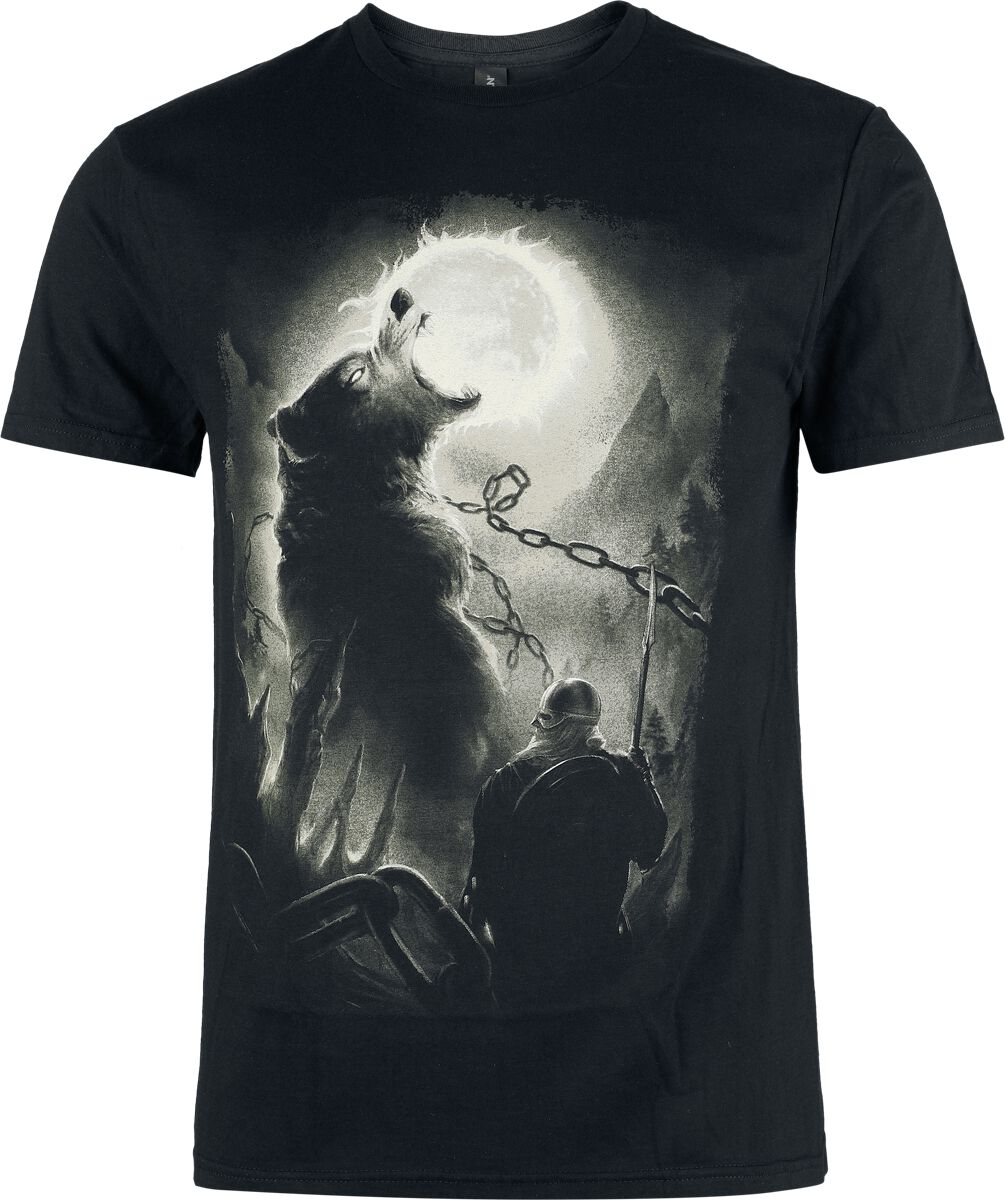 4068143286671 - Fenrir T-Shirt schwarz in XXL 4068143286671 - Fenrir T-Shirt schwarz in XXL