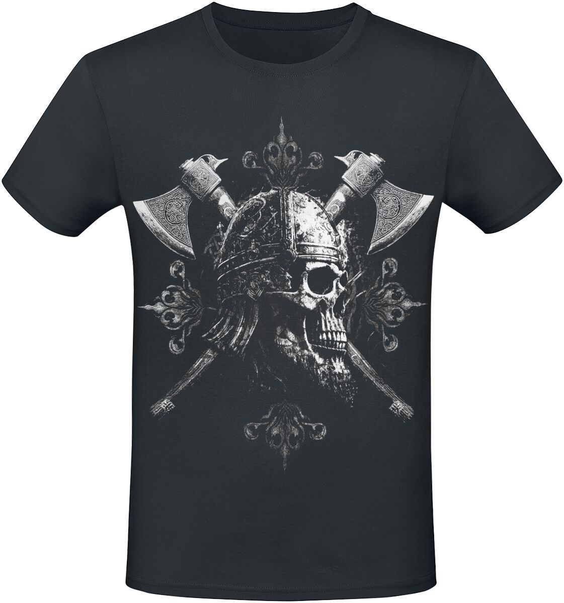 4068143287074 - Warrior Spirit T-Shirt schwarz in 5XL