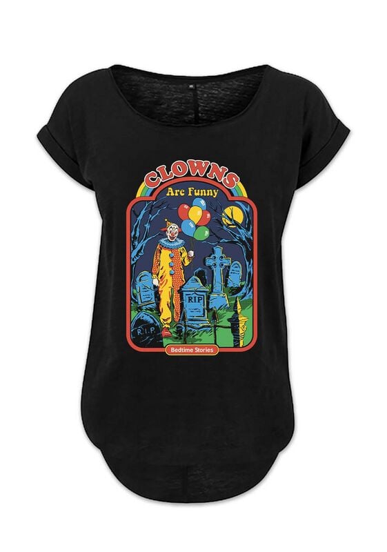 4068143288910 - Clowns Are Funny T-Shirt schwarz in M 4068143288910 - Clowns Are Funny T-Shirt schwarz in M