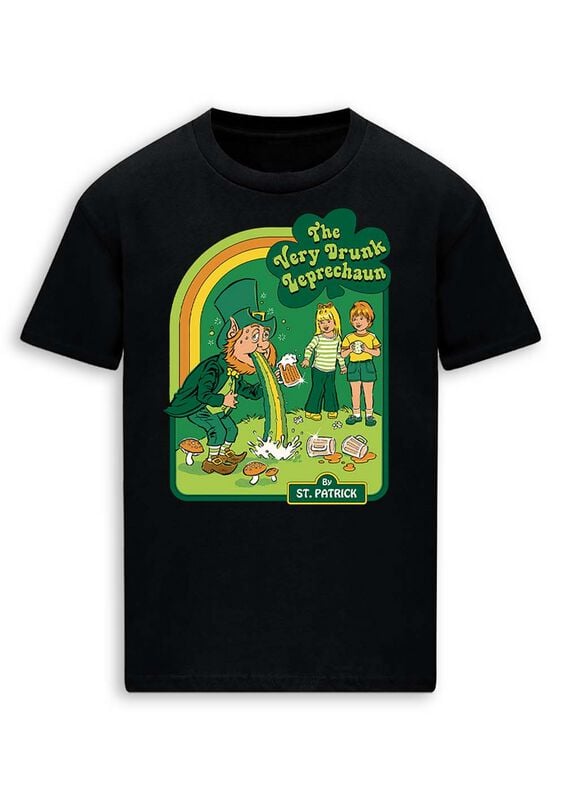 4068143288965 - The Very Drunk Leprechuan T-Shirt schwarz in L