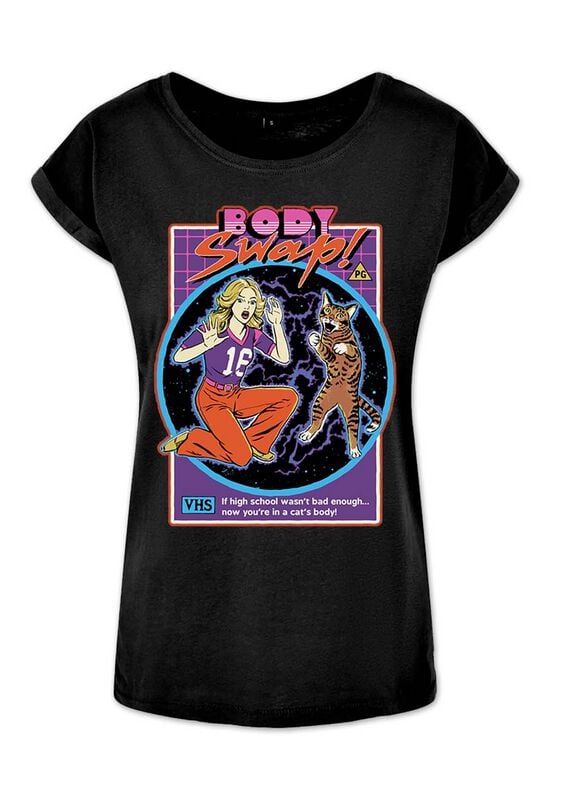 4068143289276 - Body Swap T-Shirt schwarz in L 4068143289276 - Body Swap T-Shirt schwarz in L