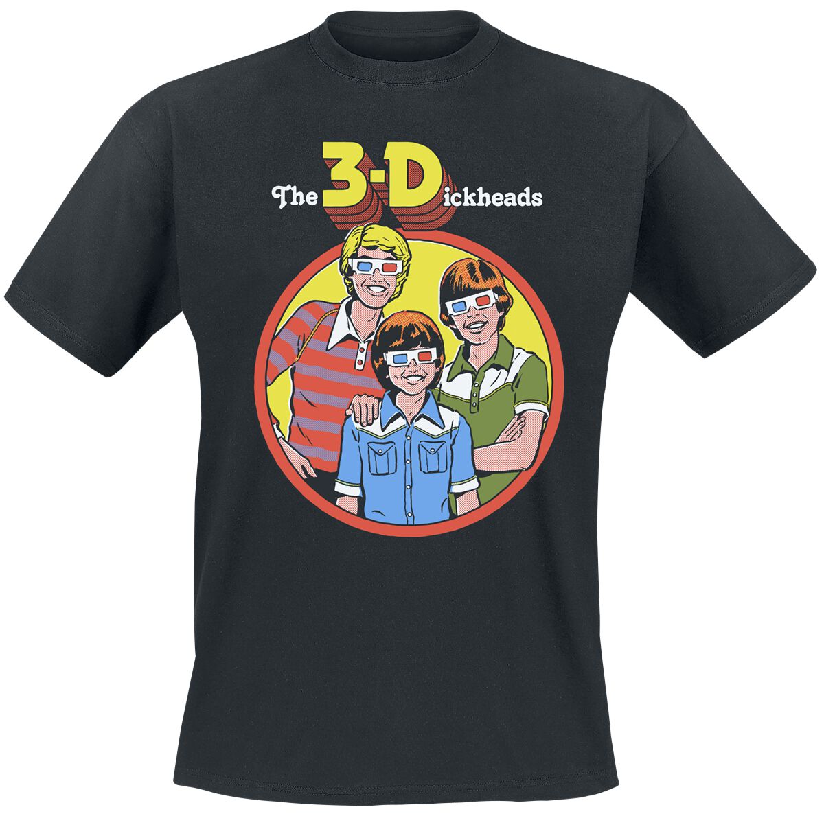 4068143289702 - 3D T-Shirt schwarz in M 4068143289702 - 3D T-Shirt schwarz in M