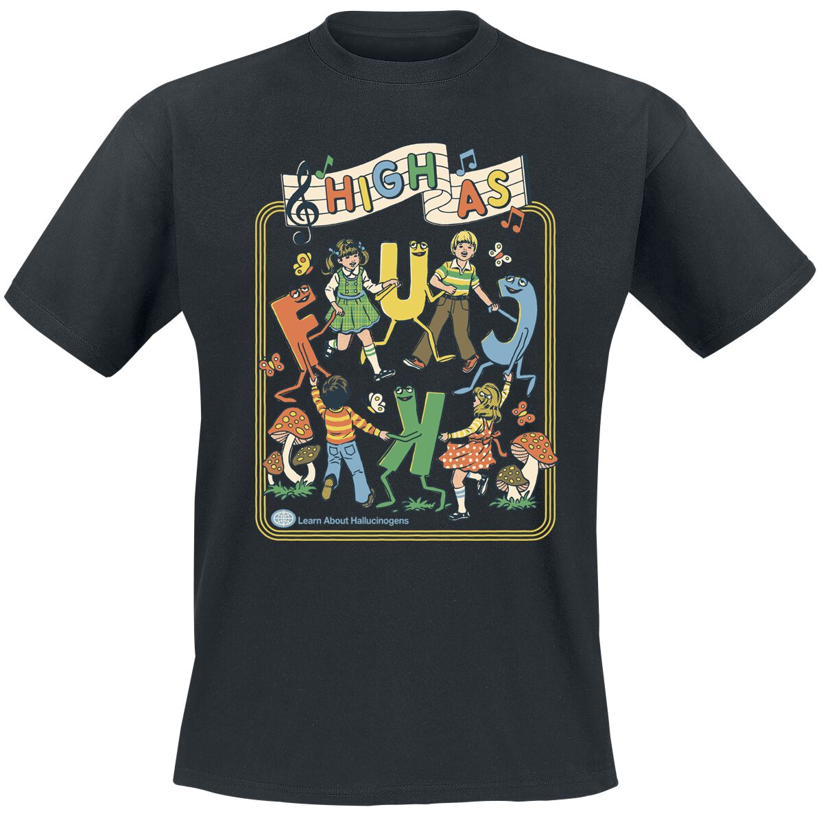 4068143289849 - High AF T-Shirt schwarz in 3XL 4068143289849 - High AF T-Shirt schwarz in 3XL