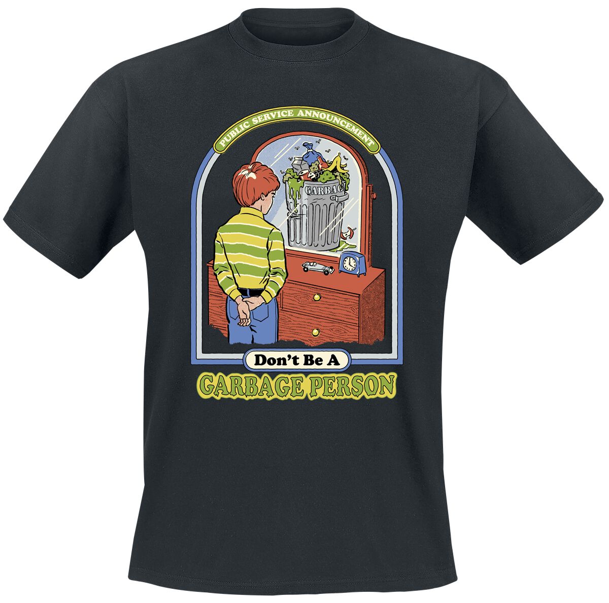 4068143289900 - Garbage Person T-Shirt schwarz in M