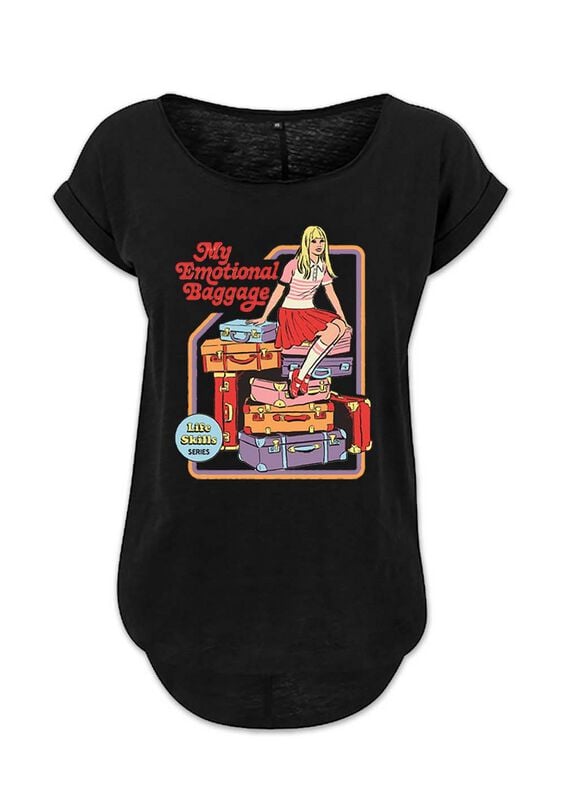 4068143290166 - My Emotional Baggage T-Shirt schwarz in M