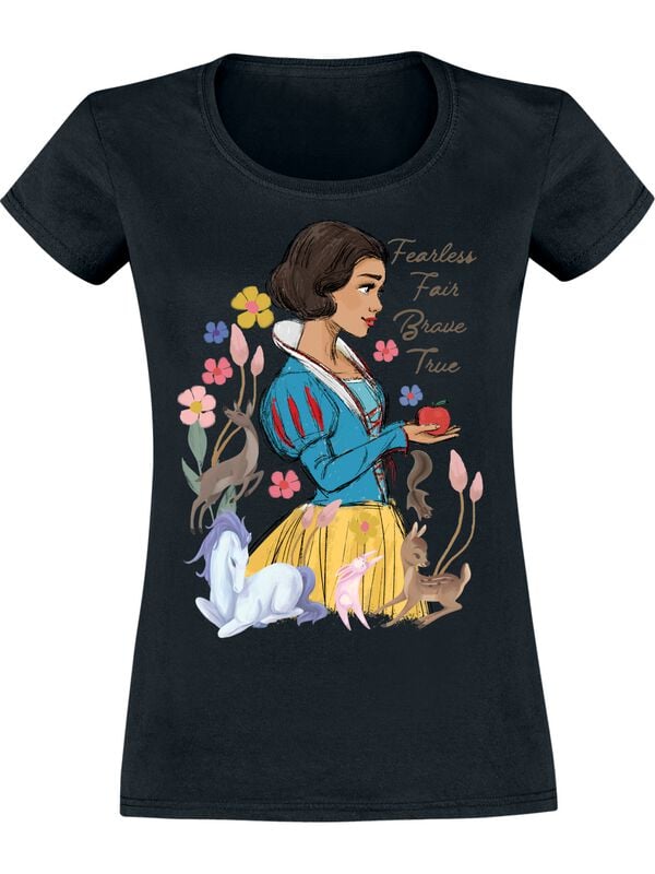 4068143292061 - Fearless Fair Brave T-Shirt schwarz in L