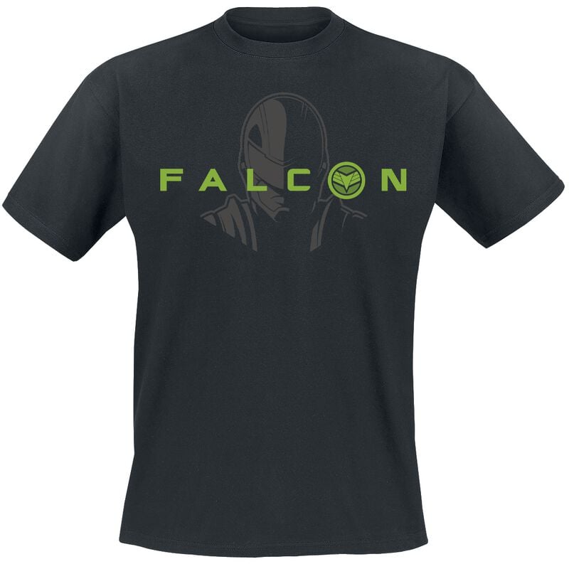 4068143292290 - Falcon T-Shirt schwarz in 3XL 4068143292290 - Falcon T-Shirt schwarz in 3XL
