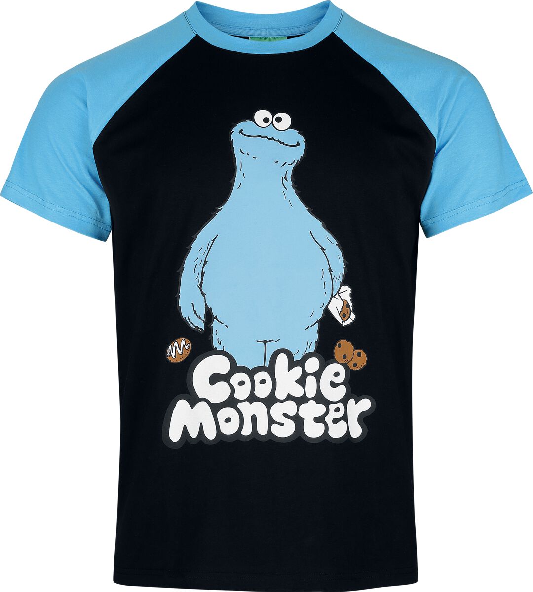 4068143292634 - Cookie Monster T-Shirt multicolor in S