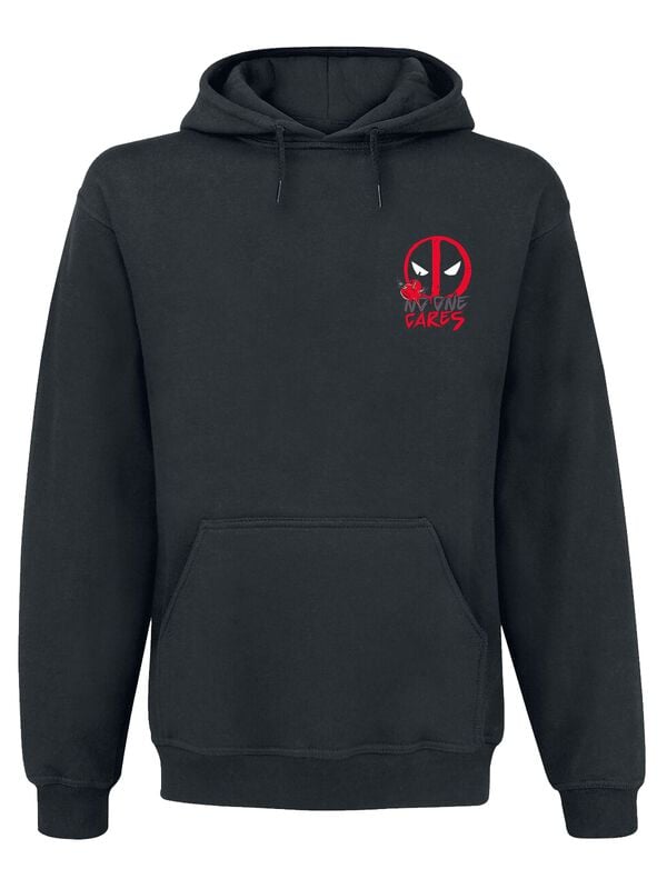 4068143293426 - No One Cares Kapuzenpullover schwarz in L