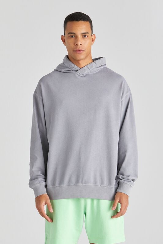 4068143294539 - Lightness 1 - Mads Kapuzenpullover Kapuzenpullover grau in M