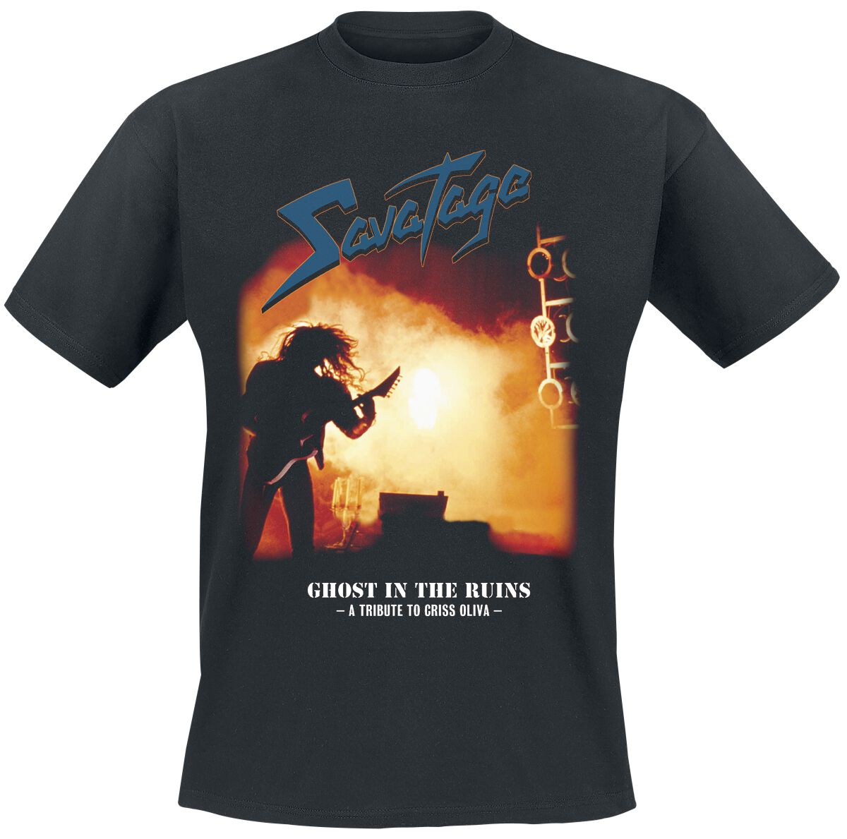 4068143296328 - Ghost in the ruins T-Shirt schwarz in 4XL 4068143296328 - Ghost in the ruins T-Shirt schwarz in 4XL