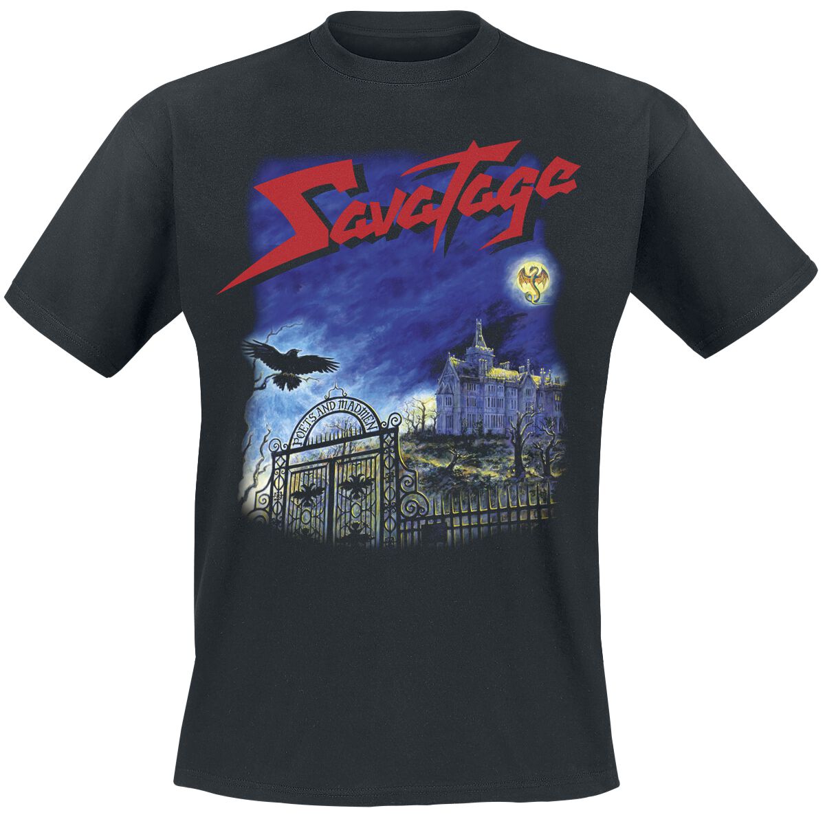 4068143296397 - Poets And Madmen T-Shirt schwarz in 4XL