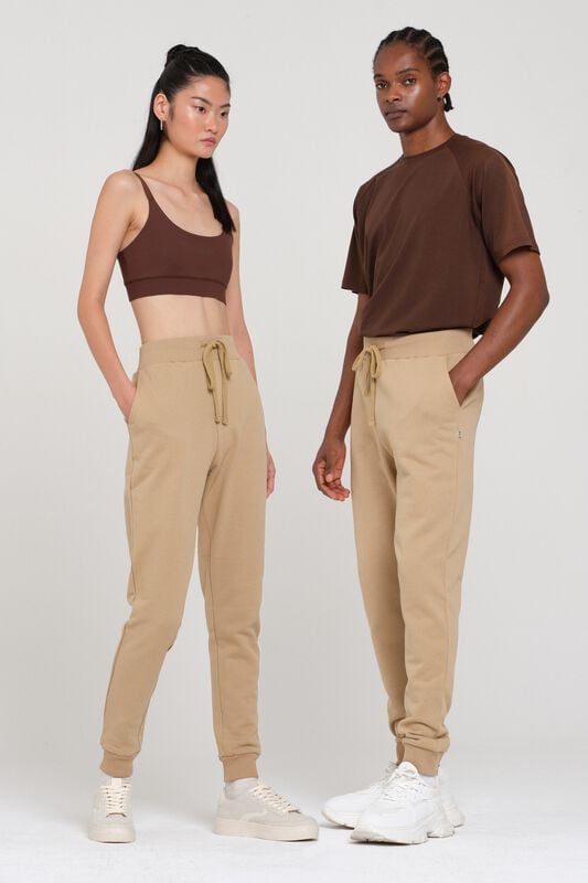 4068143296748 - One with the Earth - Jules Jogginghose beige Trainingshose beige in L