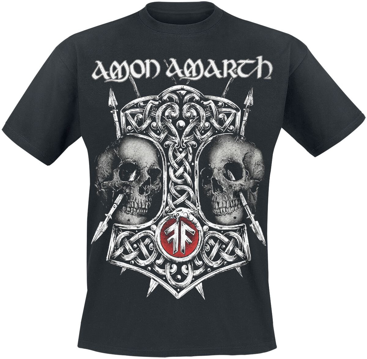 4068143297394 - Hammer & Skulls T-Shirt schwarz in XL
