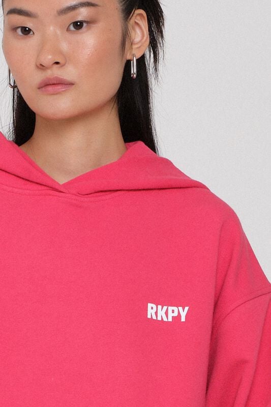 4068143297493 - One with the Earth - Daria Sweatshirt Kapuzenpullover dunkelrot in S 4068143297493 - One with the Earth - Daria Sweatshirt Kapuzenpullover dunkelrot in S