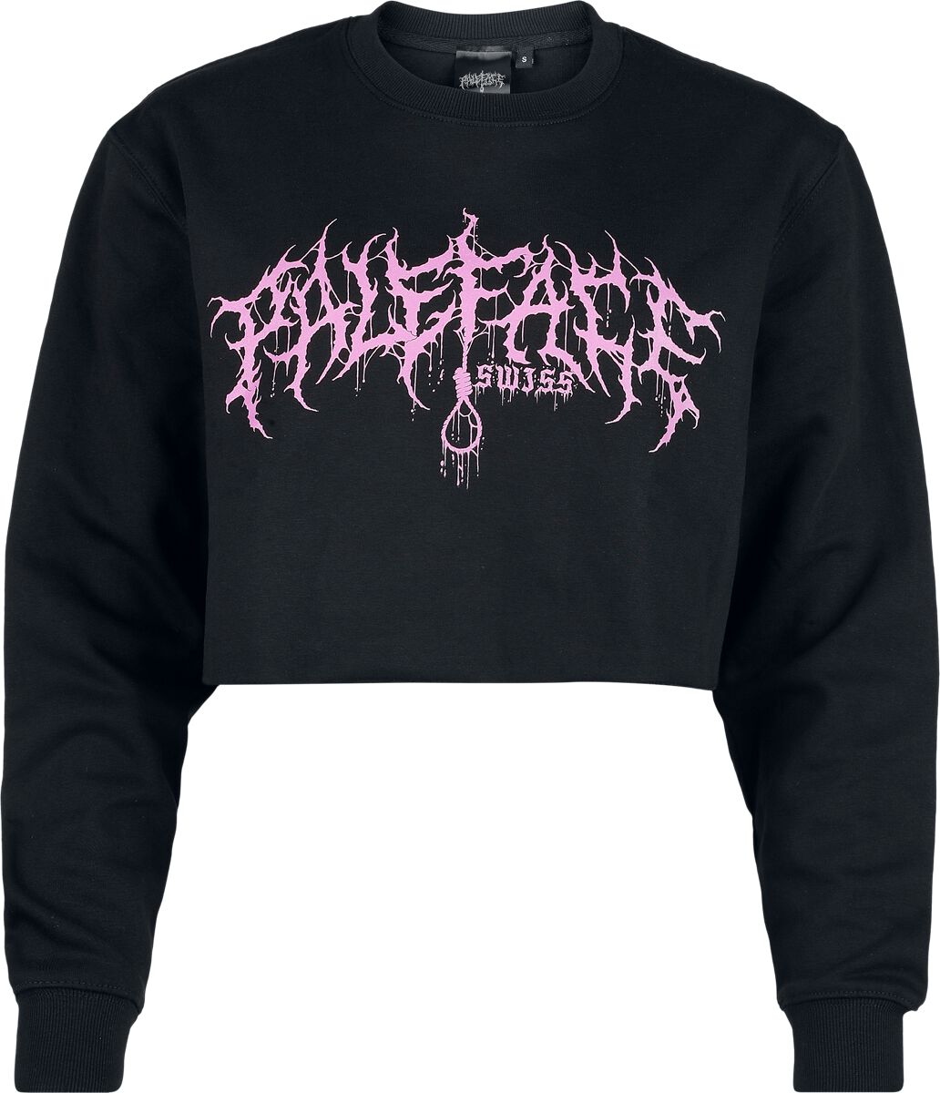 4068143298643 - Pink Logo Sweatshirt schwarz in M 4068143298643 - Pink Logo Sweatshirt schwarz in M