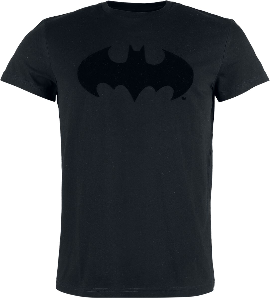 4068143302425 - - Logo- Flock Print T-Shirt schwarz in L 4068143302425 - - Logo- Flock Print T-Shirt schwarz in L
