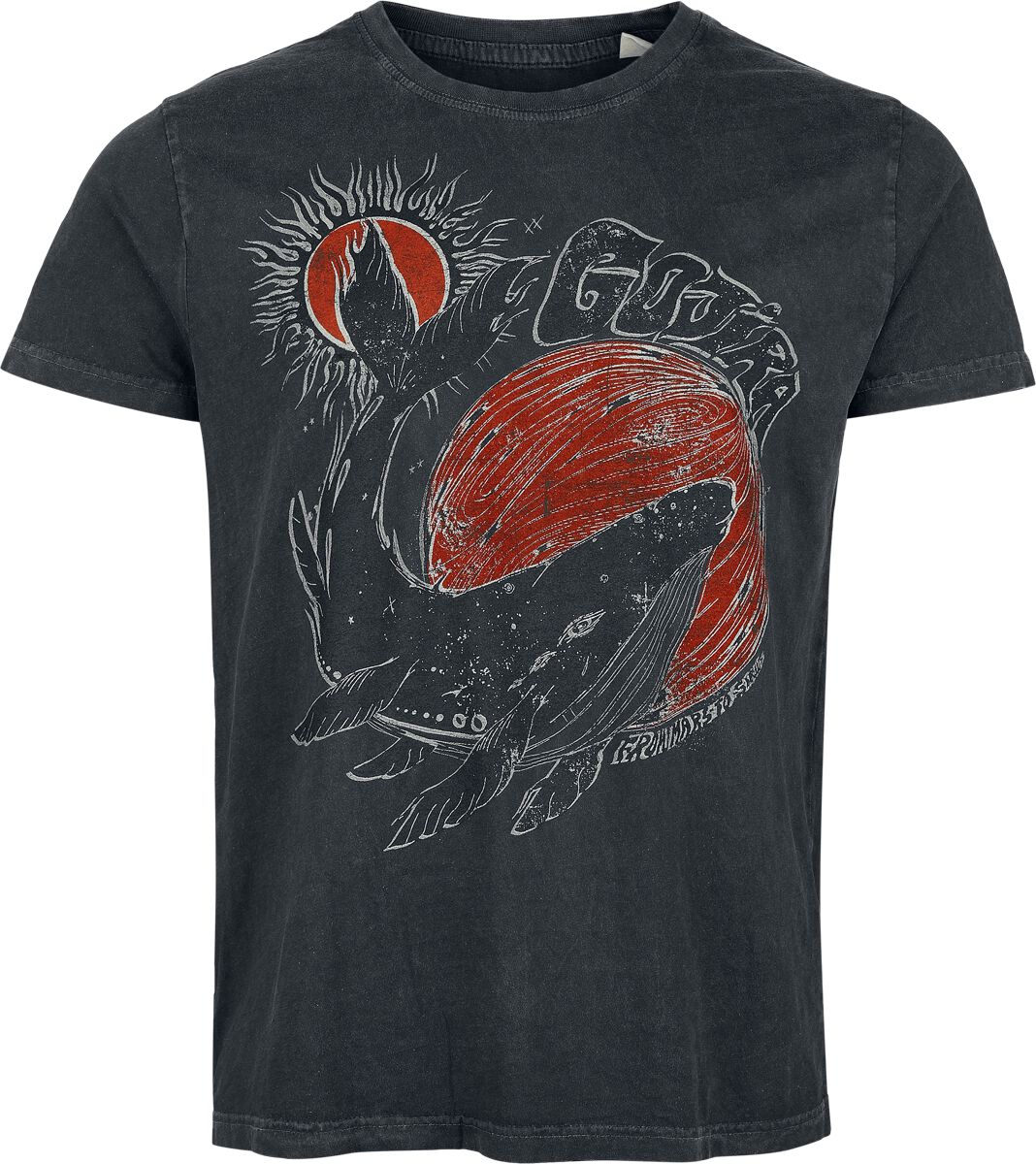 4068143302821 - Whale Sun Moon T-Shirt dunkelgrau in XXL 4068143302821 - Whale Sun Moon T-Shirt dunkelgrau in XXL