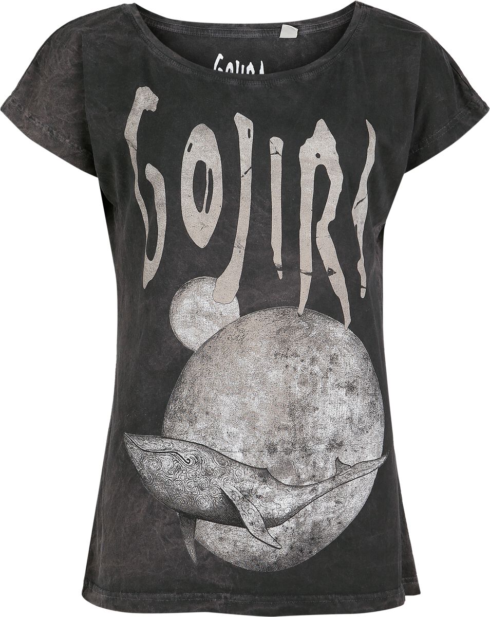 4068143302920 - Whale Sun Moon T-Shirt grau in L 4068143302920 - Whale Sun Moon T-Shirt grau in L