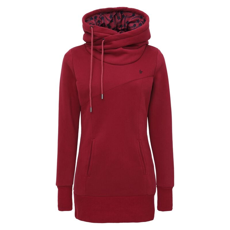 4068143303569 - Adele Kapuzenpullover rot schwarz in L