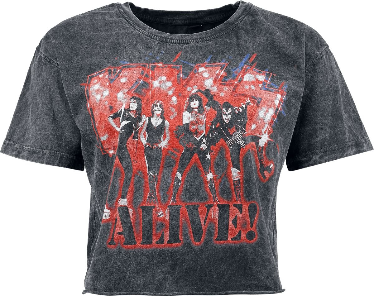 4068143304009 - Alive T-Shirt anthrazit in M 4068143304009 - Alive T-Shirt anthrazit in M