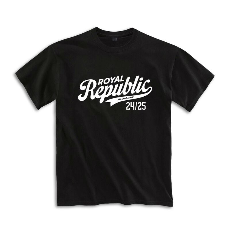 4068143304528 - Baseball Logo T-Shirt schwarz in 3XL