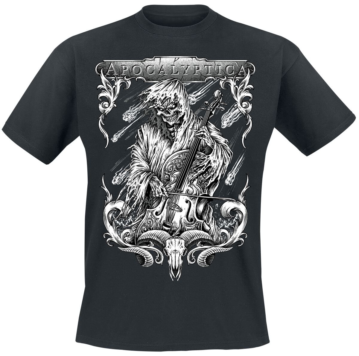 4068143304542 - String Reaper T-Shirt schwarz in S 4068143304542 - String Reaper T-Shirt schwarz in S