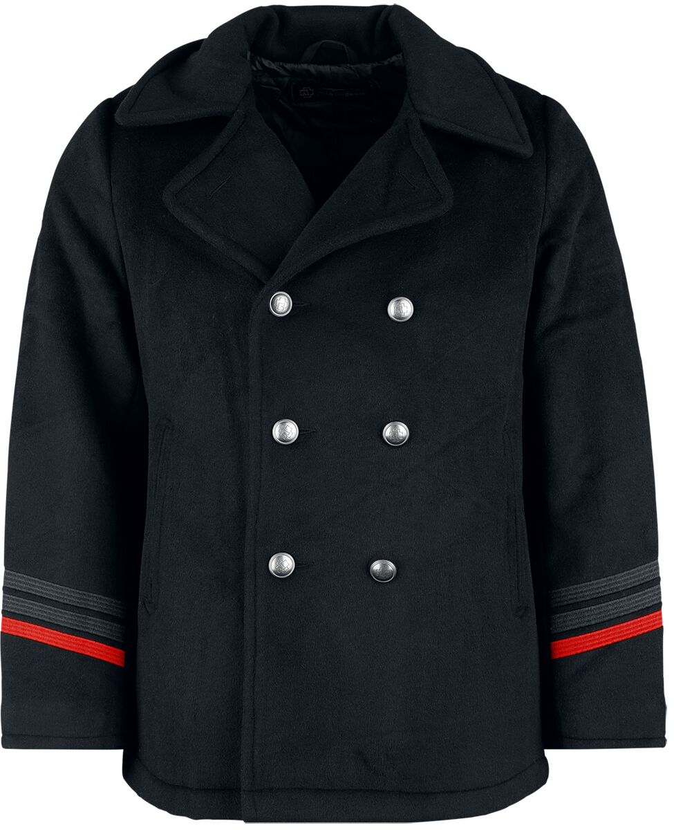 4068143305945 - Steuermann Wollmantel schwarz in XL 4068143305945 - Steuermann Wollmantel schwarz in XL