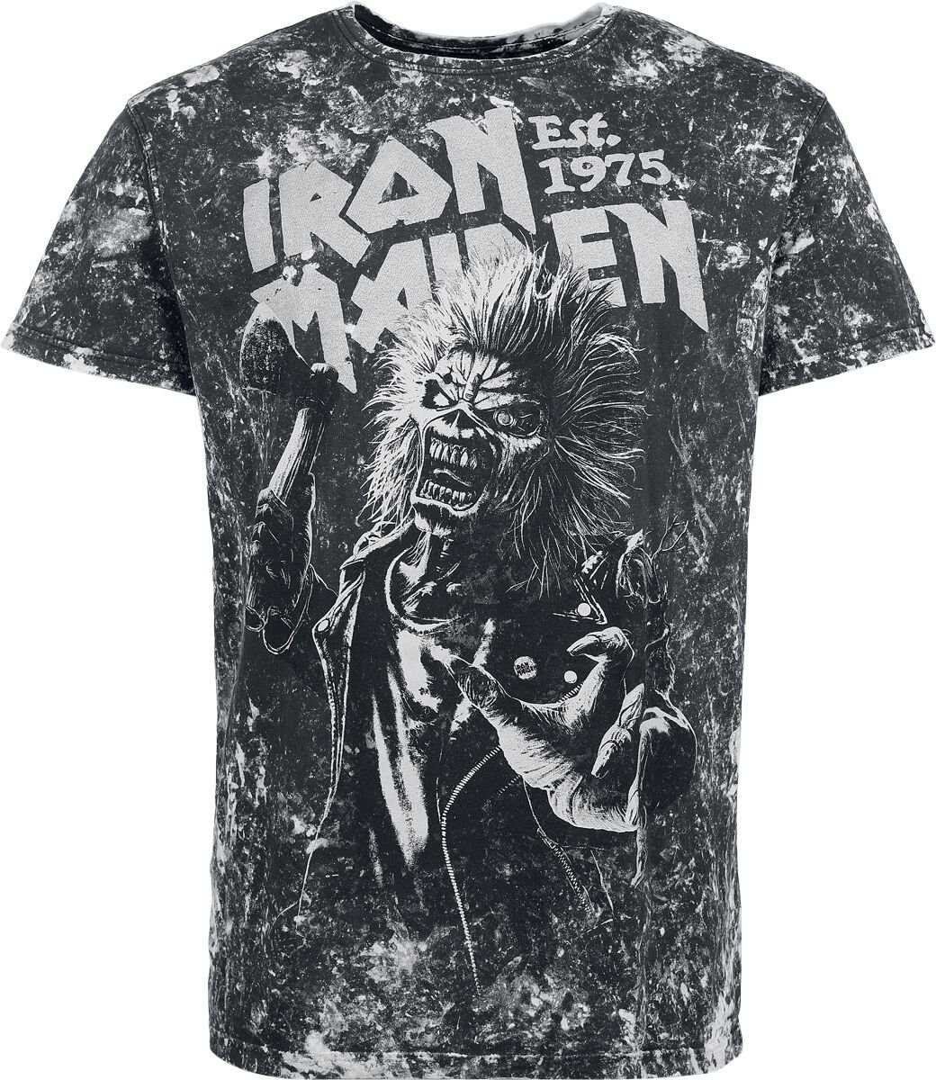 4068143306362 - Eddie T-Shirt schwarz grau in XL