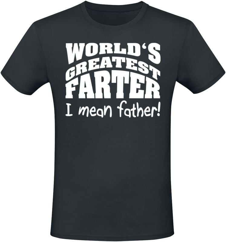 4068143307284 - World`s Greatest Farter T-Shirt schwarz in L