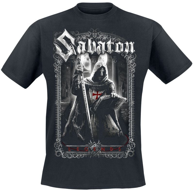 4068143307703 - Templars T-Shirt schwarz in 4XL 4068143307703 - Templars T-Shirt schwarz in 4XL