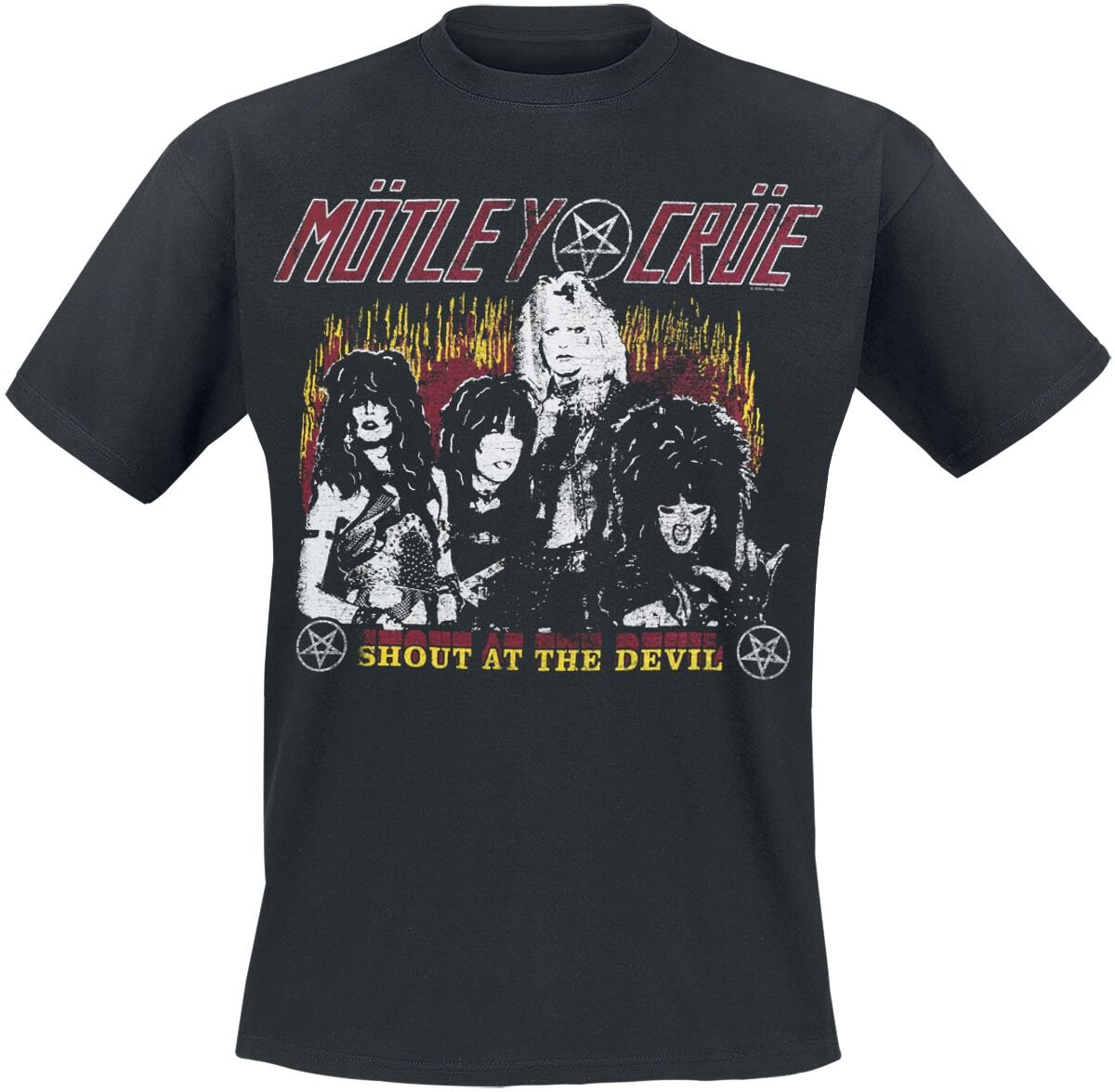 4068143308724 - SATD Vintage Flame T-Shirt schwarz in 3XL