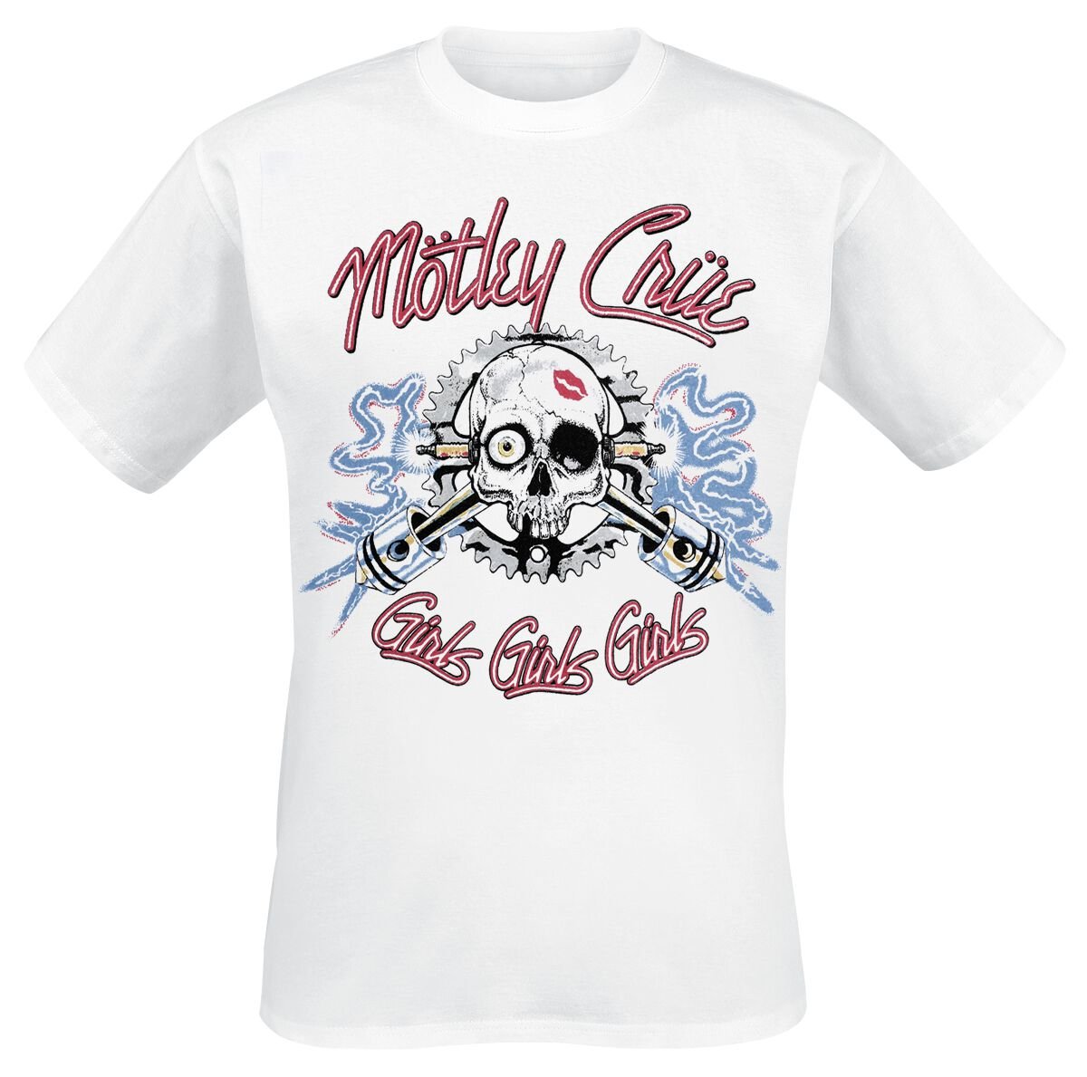 4068143308755 - Vintage Sparkplug T-Shirt weiß in M 4068143308755 - Vintage Sparkplug T-Shirt weiß in M