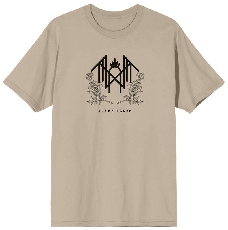 4068143309370 - Floral Logo T-Shirt sand in XXL 4068143309370 - Floral Logo T-Shirt sand in XXL
