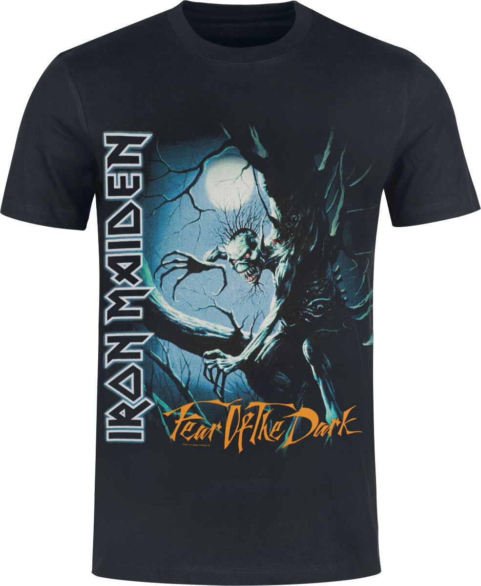 4068143313100 - Fear Of The Dark - Heavyweight T-Shirt schwarz in S