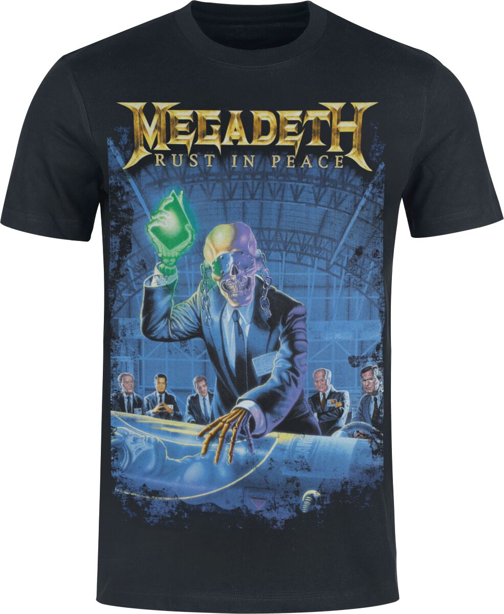 4068143313513 - Rust in peace - Heavyweight T-Shirt schwarz in M