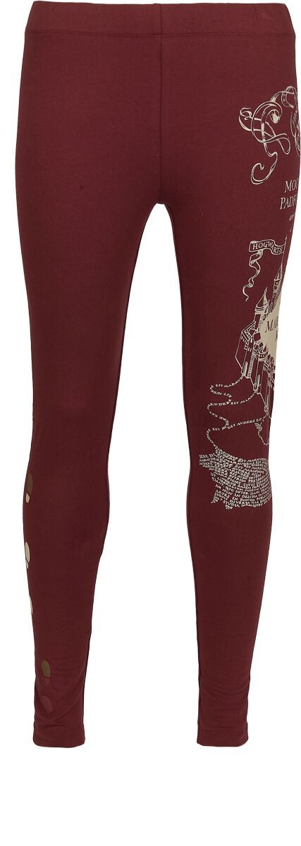 4068143316170 - Marauders map Leggings multicolor in 3XL