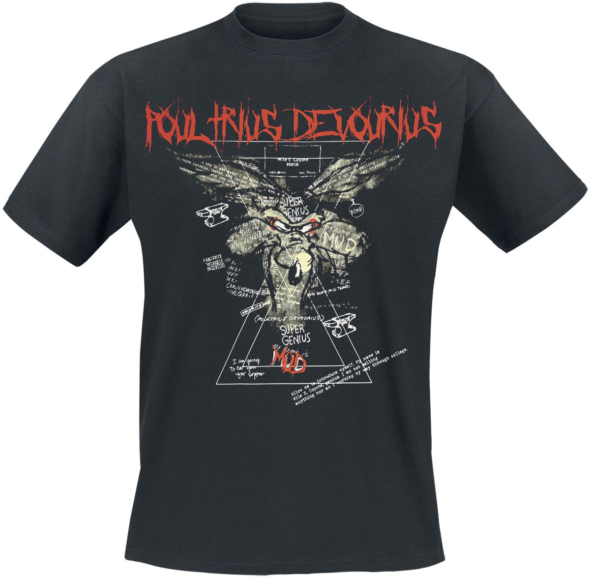 4068143317429 - Coyote T-Shirt schwarz in 3XL