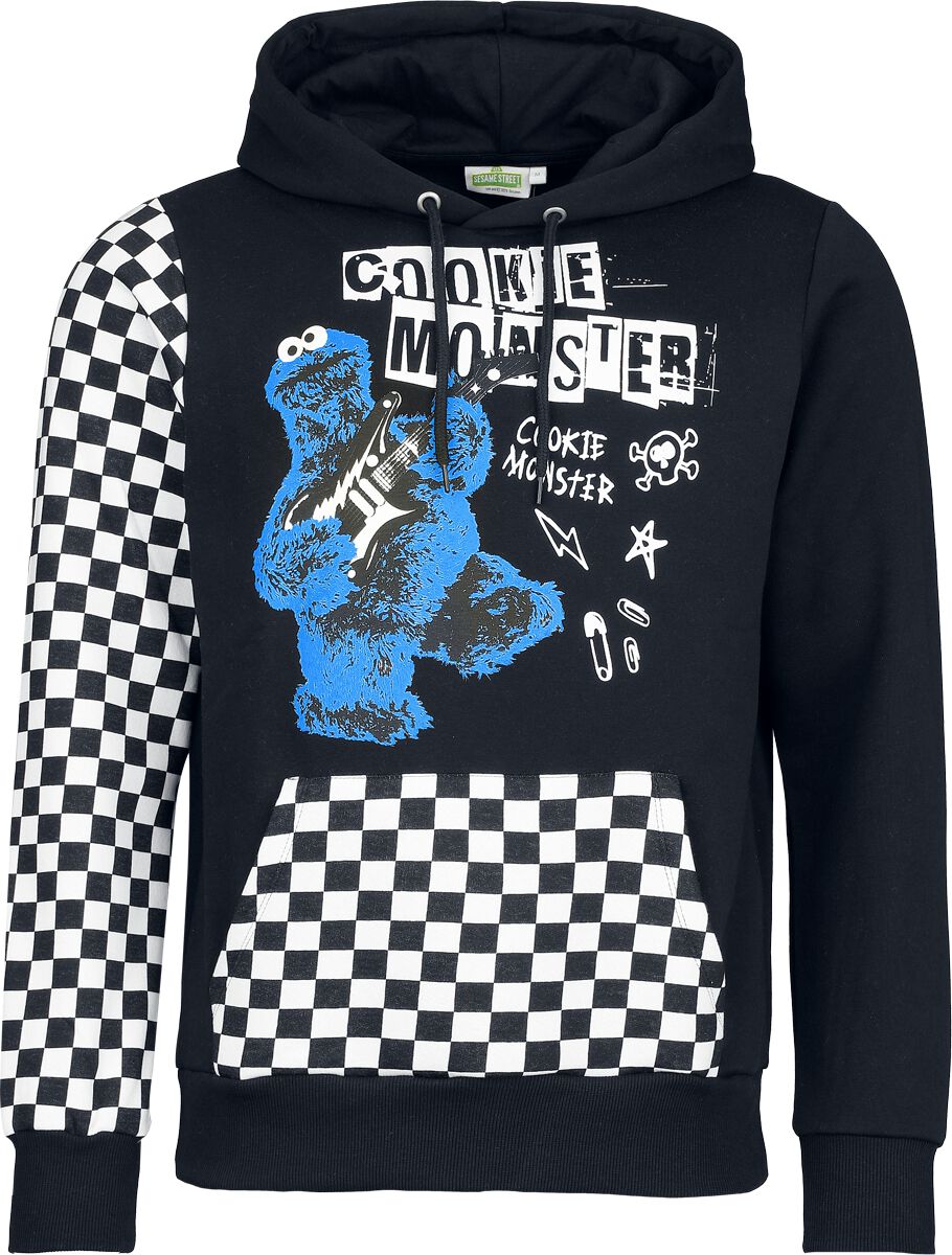 4068143317757 - Cookie Monster Kapuzenpullover multicolor in L