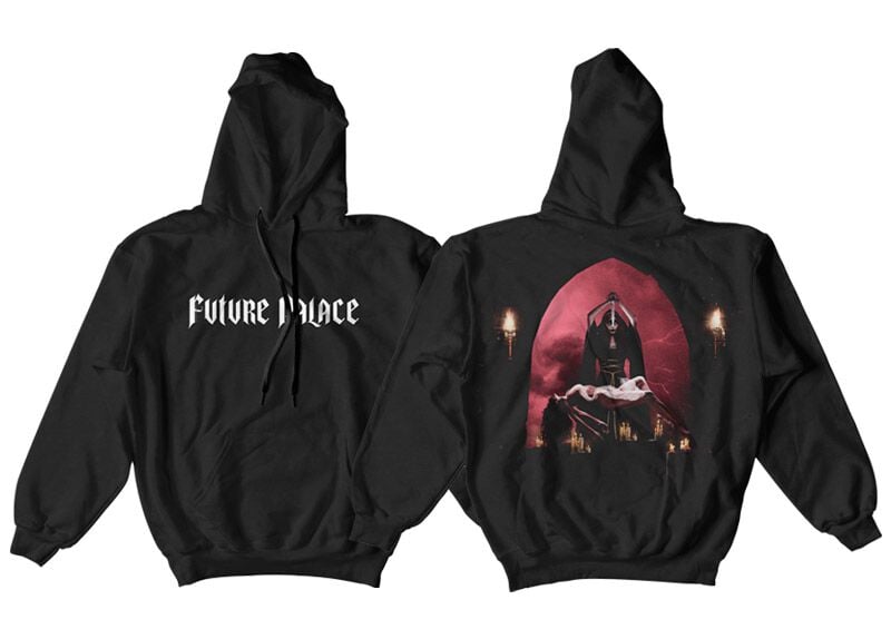 4068143323062 - Distortion Hoodie Kapuzenpullover schwarz in XL 4068143323062 - Distortion Hoodie Kapuzenpullover schwarz in XL