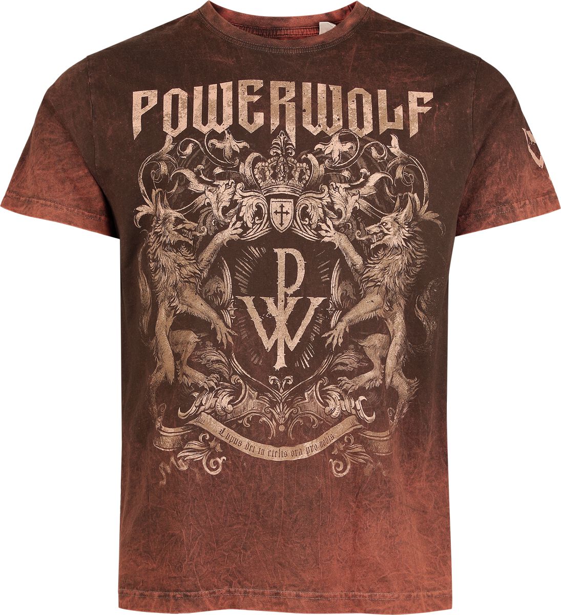 4068143323352 - Crest T-Shirt rost in S 4068143323352 - Crest T-Shirt rost in S