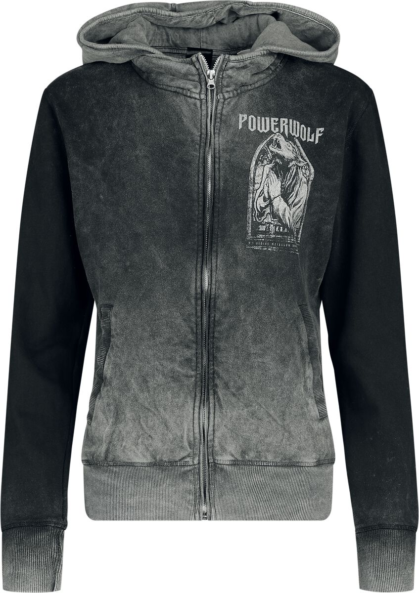 4068143323802 - Lupus dei Kapuzenjacke grau in XXL