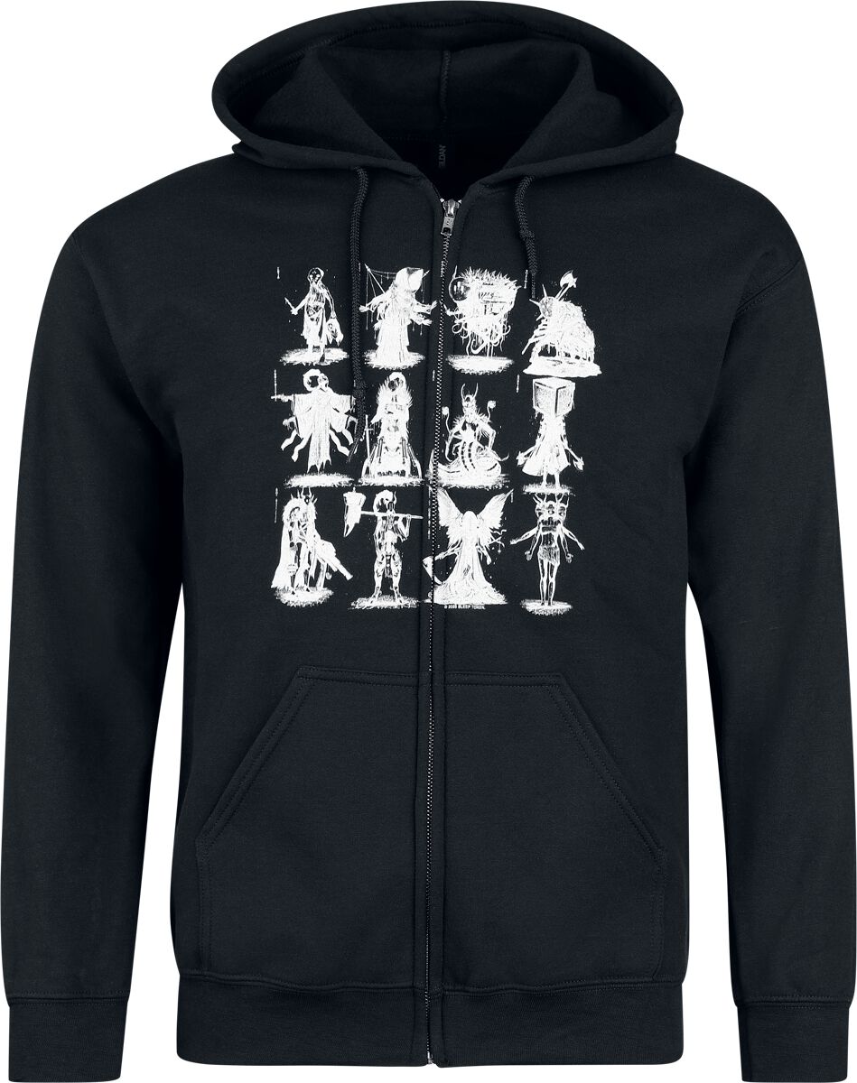 4068143325912 - Grid Kapuzenjacke schwarz in S