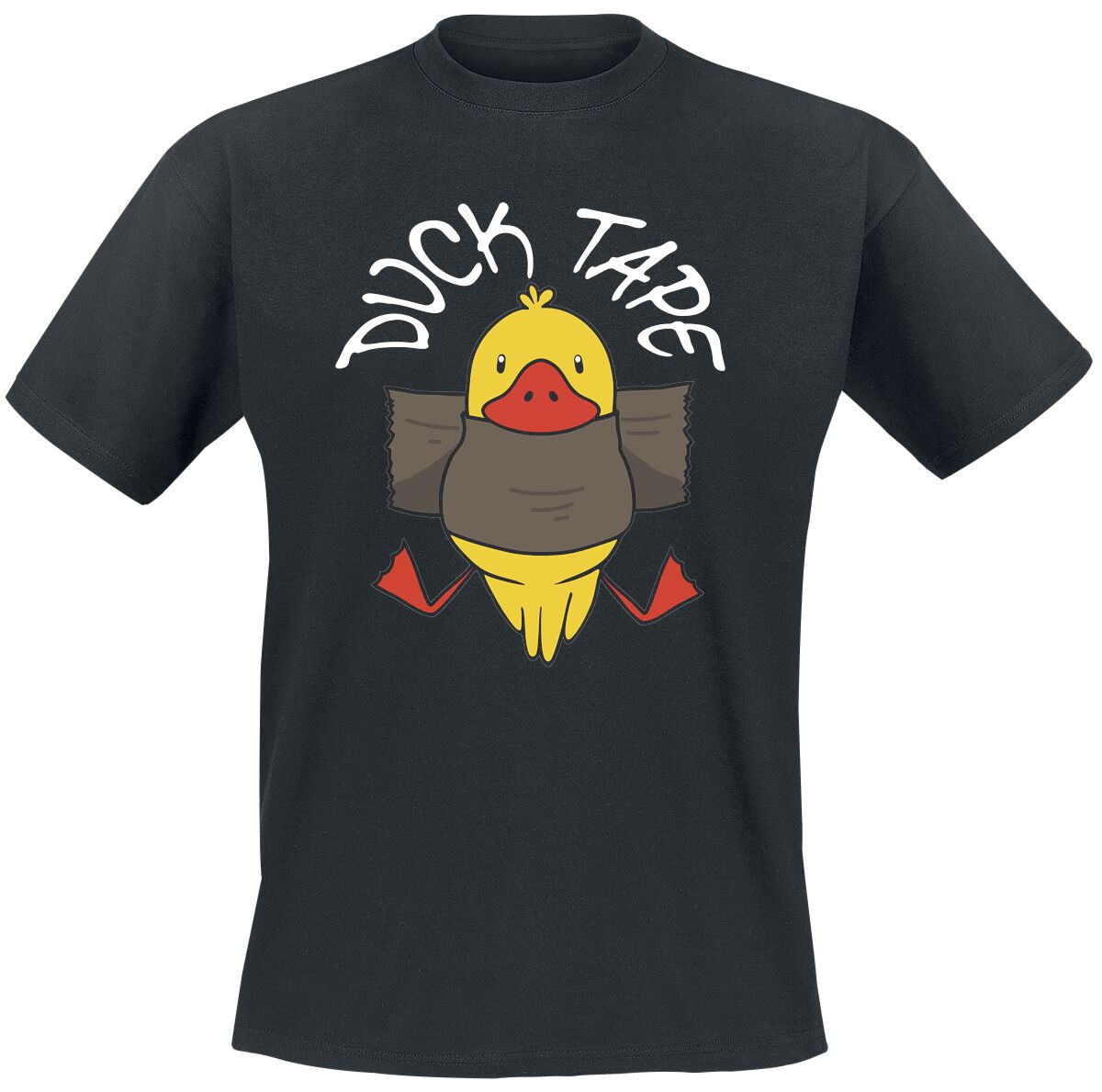4068143326308 - Duck Tape T-Shirt schwarz in L