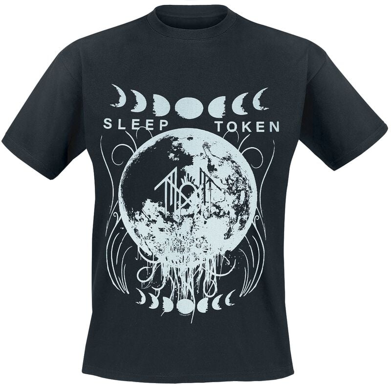 4068143327572 - Moons T-Shirt schwarz in 3XL 4068143327572 - Moons T-Shirt schwarz in 3XL
