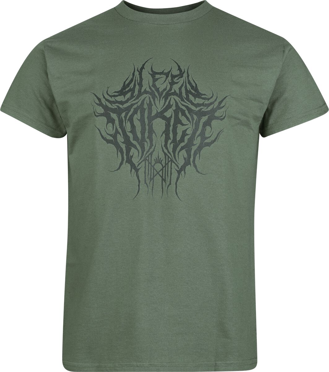 4068143327992 - Metal Front 2 T-Shirt grün in 5XL