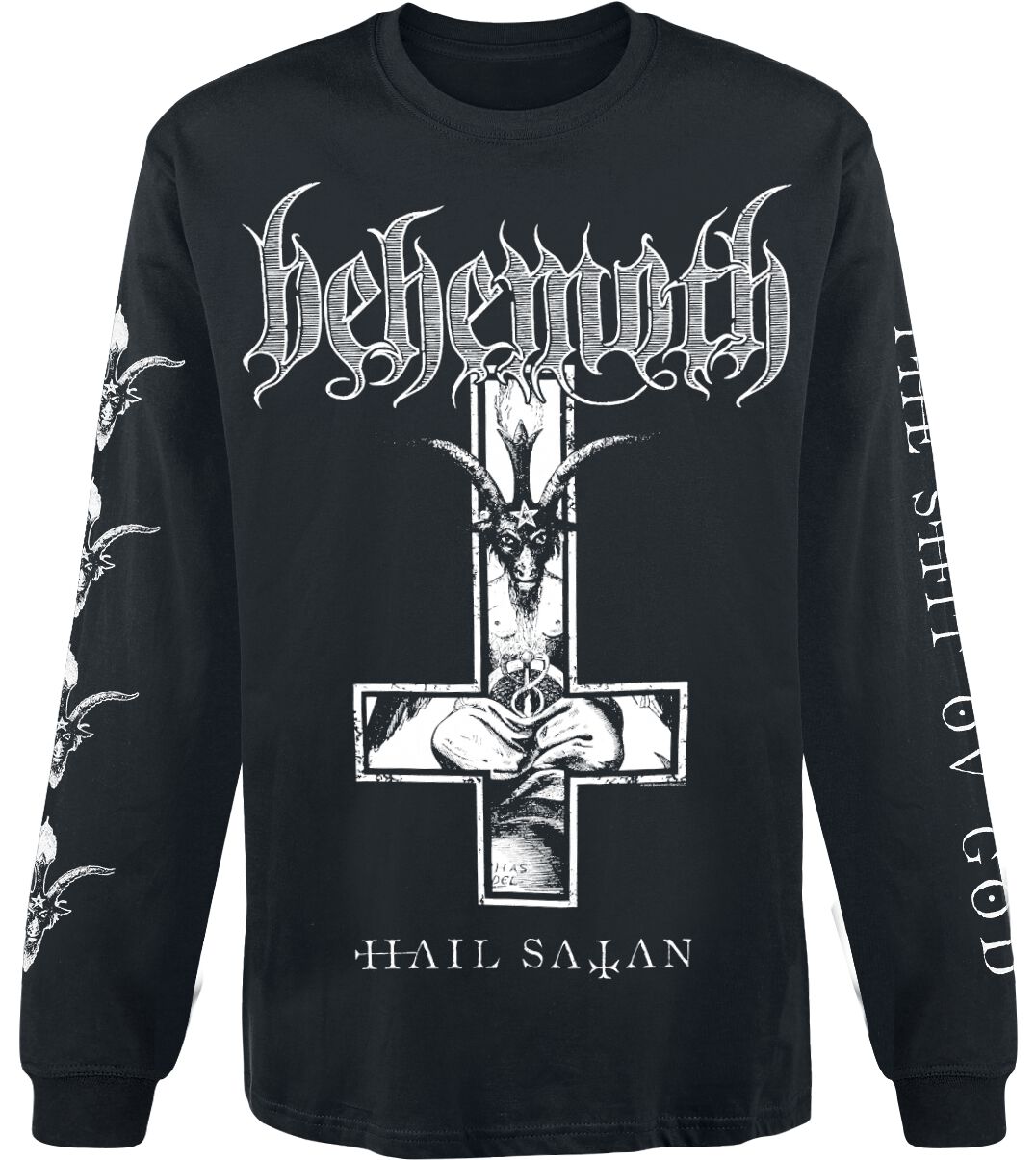 4068143328609 - Hail Satan - The Unholy Trinity Tour 2025 Langarmshirt schwarz in XXL
